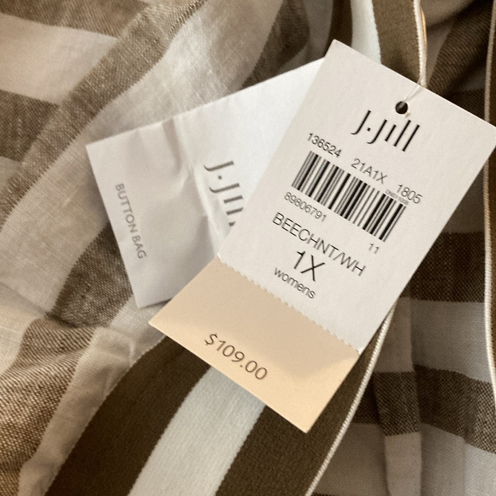 NEW! JJill skirt in washable linen! - Picture 10 of 10